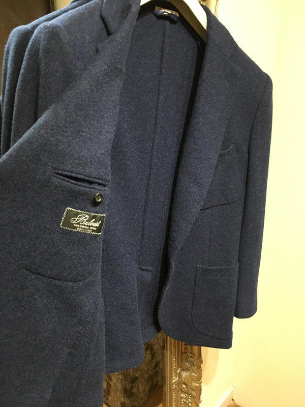 Suit being altered in our Worcester shop