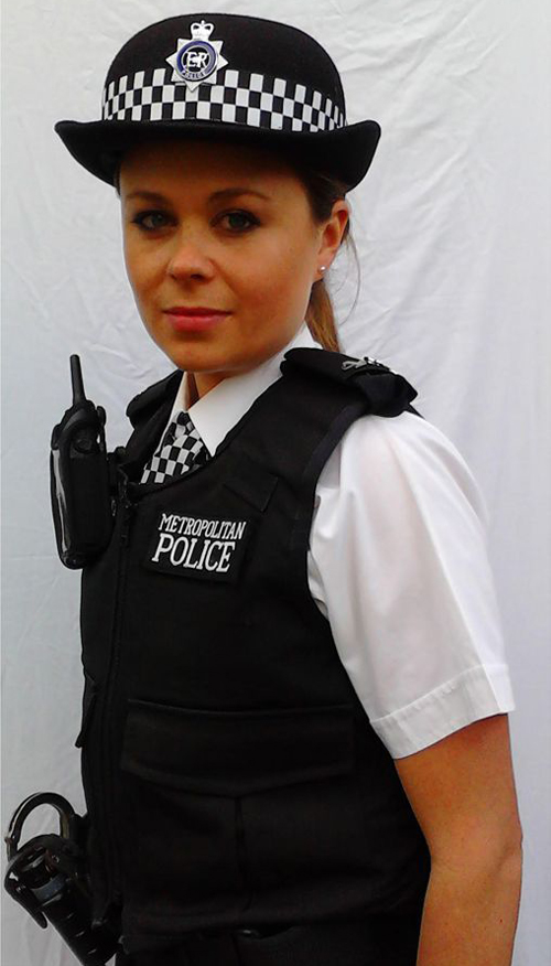 Policewoman in Uniform